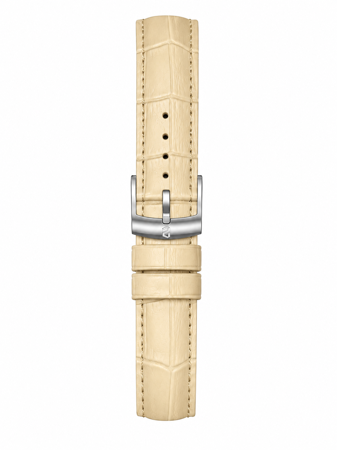 Beige Crocodile Strap