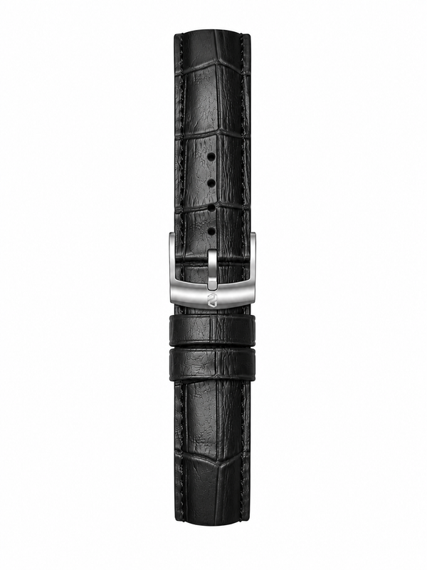 Black Crocodile Strap